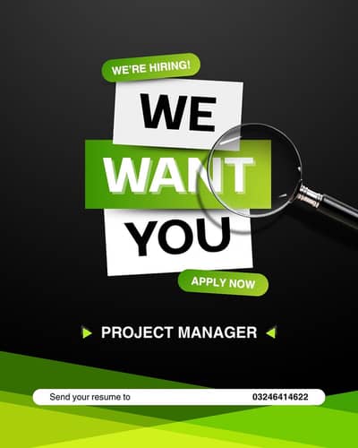 We are looking for following staff full/Part time for our office