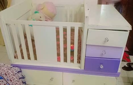Baby cot / Baby bed wooden