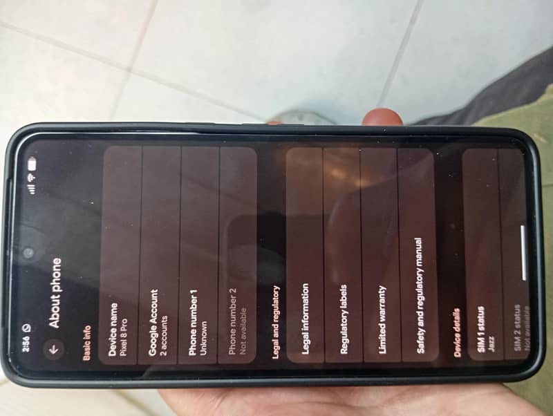 Google Pixel 8 Pro 7