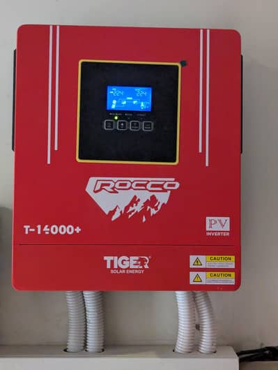 Tiger 10kw pv T 14000 + inverter for sale all ok  best inverter