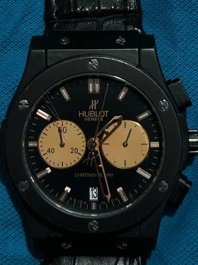 origanl Hublot geneve edition chronograph working