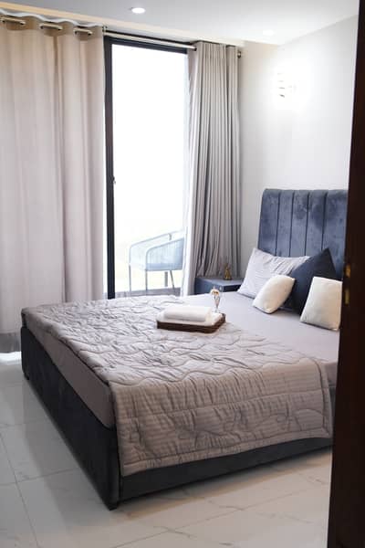 Premium Luxury Serviced 1 Bed Apartments, Near Eiffel Tower, BT Lahore