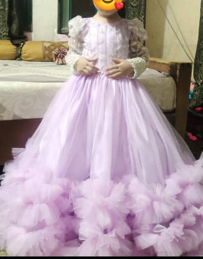Net frock for 3-4 years