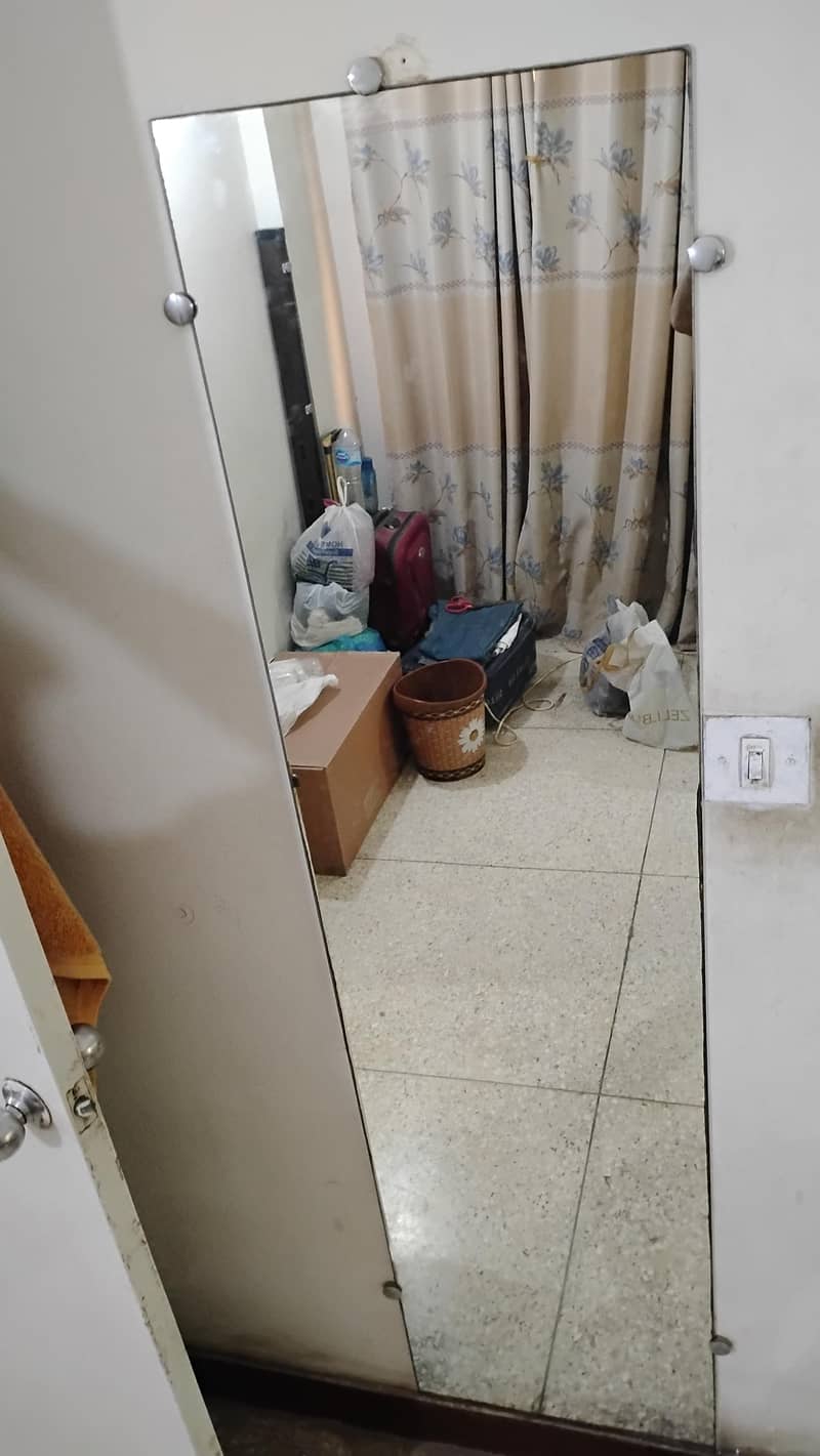 6ft Mirror & Household items 1