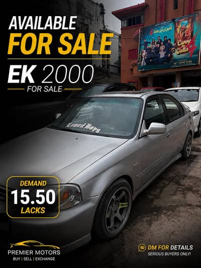 EK 2000 FOR SALE