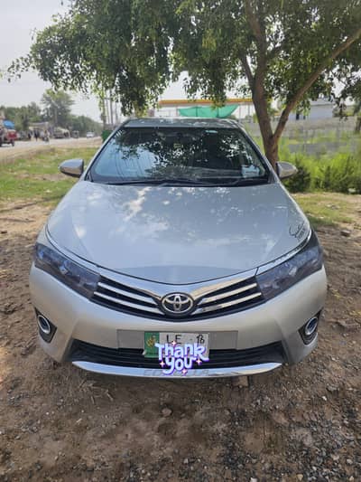 Toyota Corolla GLI 2016
