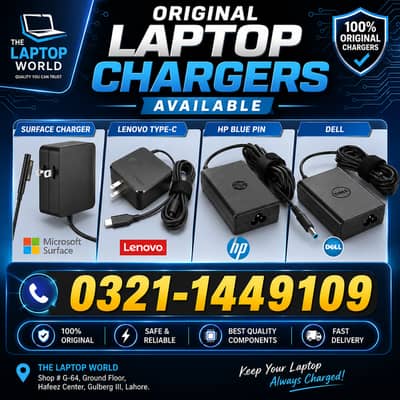 [Charger , Surface , Type C , Dell , Hp , Lenevo , Apple , Acer ,