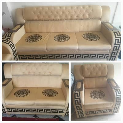 6 seater sofa set 1 seater 2 seater and  3 seater