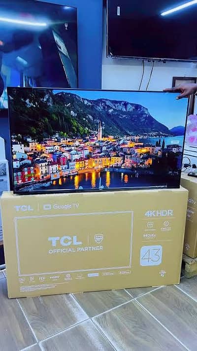 43 inch TCL Google LED TV Latest Model 32”40”43”65”75 Sizes available