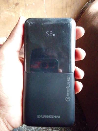 Dunspin lithium battery power bank fully 10000 mAh 03244063749
