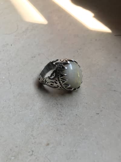 Dur e najaf silver ring
