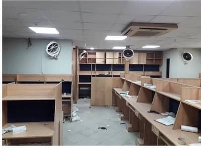 Sami Furnished Area 2200 Square Feet Brand New Corporation Office Available For Rent In Barket Market Garden Town Lahore