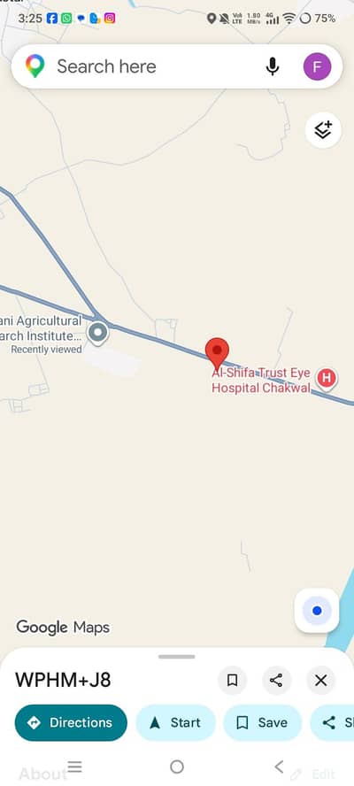 2 plots size 5 kanal is available for sale on Talagang chakwal road