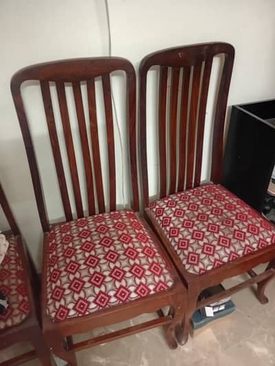 6 dinning chairs Chinnoti wooden