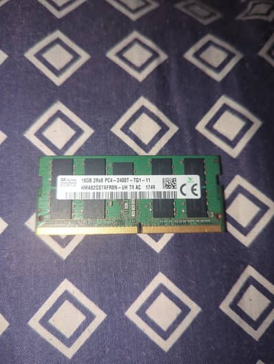 SK Hynix 16GB DDR4 2400MHz Laptop RAM (SODIMM) – 100% Working