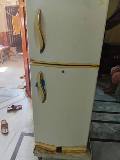 fridge with two dores