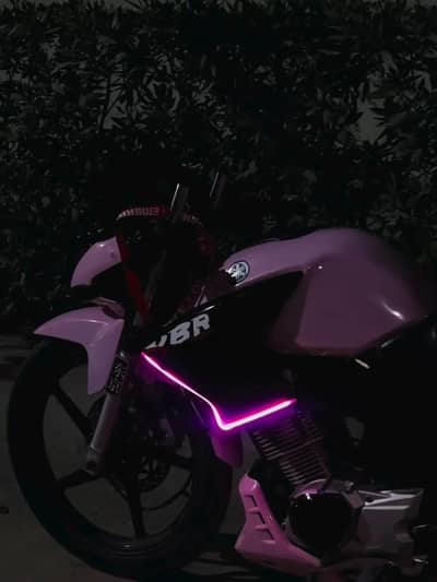 Ybr 125 modified with genuine accessories