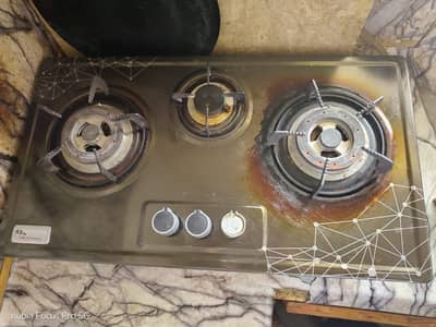 Gas and Electric stove