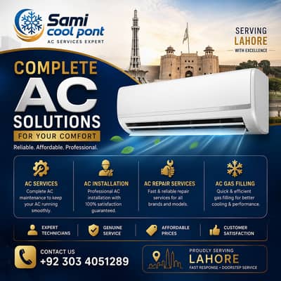 Best AC Technician Lahore, Affordable AC Services, Same Day AC Repair