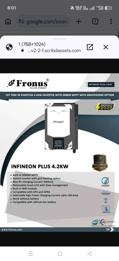 4.2kw hybrid inverter