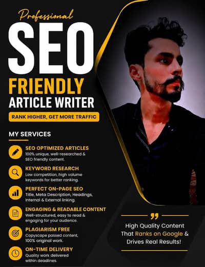 SEO Friendly Article Writer – Rank Your Website Fast