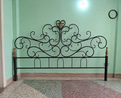 Iron Rod Double Bed