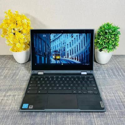 Lenovo ChromeBook ( Ram 4GB + Memory 32GB ) C - Type Charger
