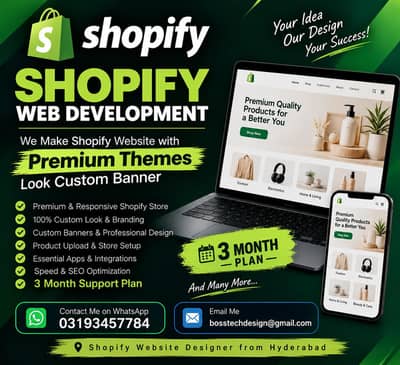 Shopify website development