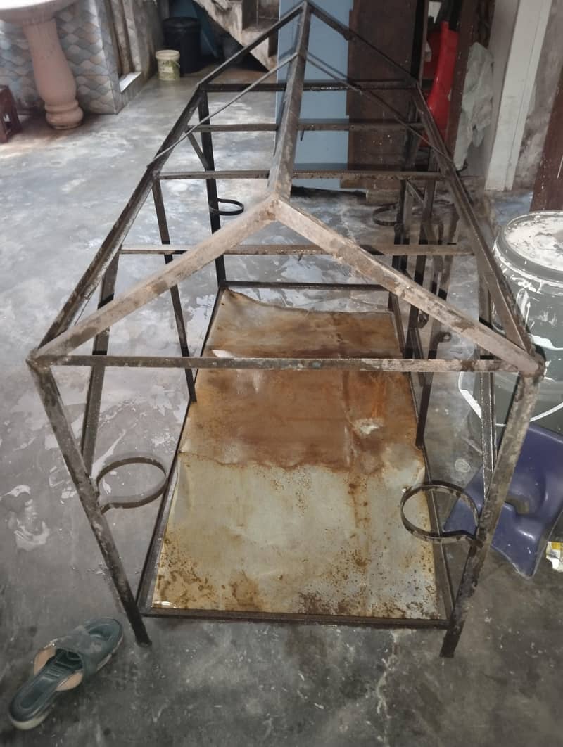 بڑا نیا آئرن برڈ کیج فریم برائے فروخت 2
