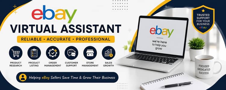 eBay Virtual Assistant | Product Listing & Store Management