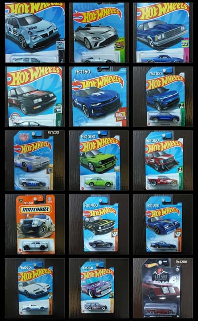 Hot Wheels, Matchbox, Majorette, Maisto & Fast Wheels cars