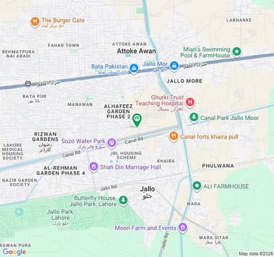 Hot Location Plot For Sale Al Hafeez Garden Phase 2