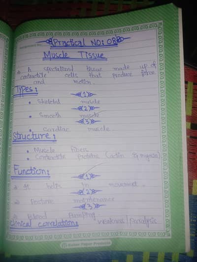 Hand written assignment