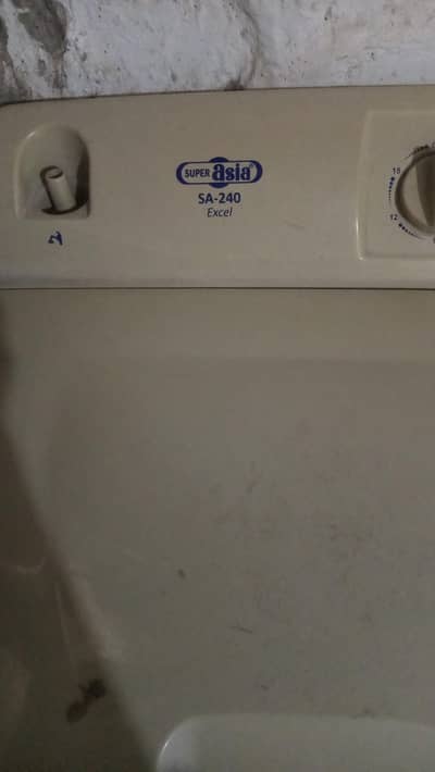 Super Asia Sd-240 excel size washng machine nd supr Asia Sd- 550 dryer