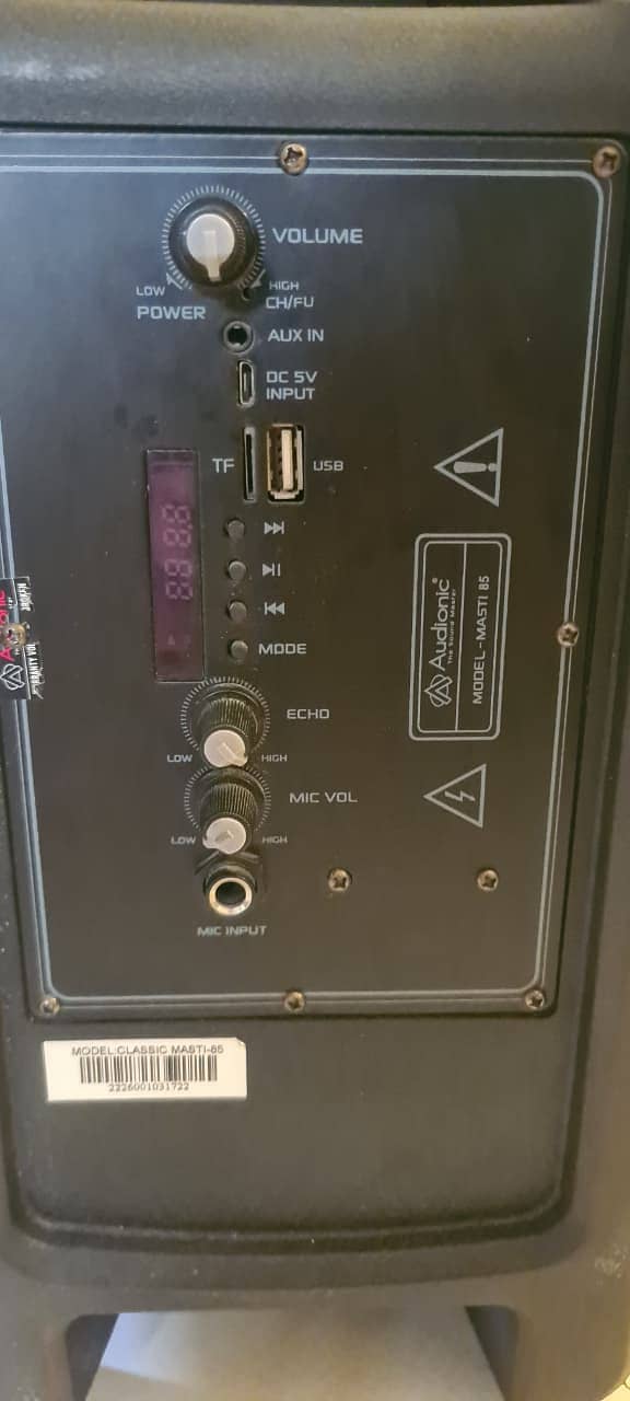 Audionic Bluetooth speaker 2