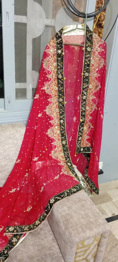 Bridal dress for sell,fresh red colour