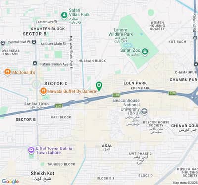 1 KANAL PLOT NUMBER 3 FOR SALE IN GOLF VIEW RESIDENCIA PHASE 1 BAHRIA TOWN LAHORE