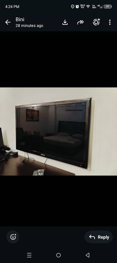 Samsung tv for sale with smart tv device