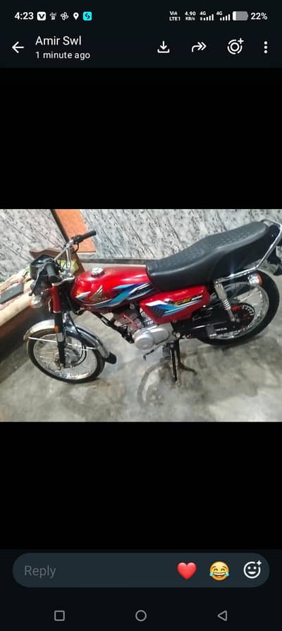 honda cg125 very good condition one hand used