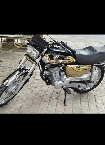 Honda CG 125 Gold Edition 2026 – Excellent Condition