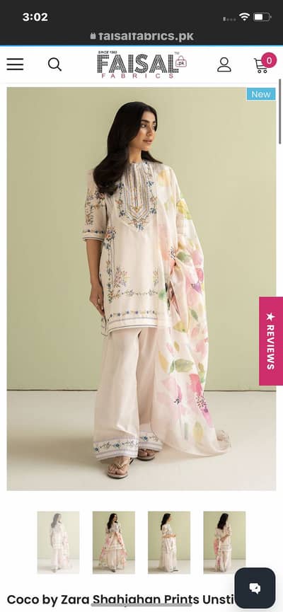 Coco by zara shahjahan dress 3 piece