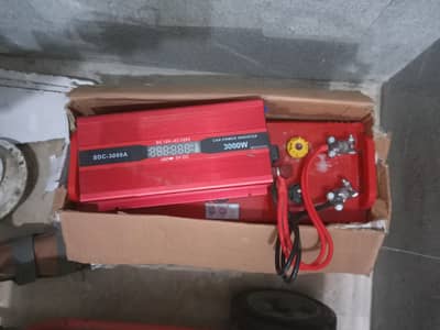 Exide battery with small inverter and charger