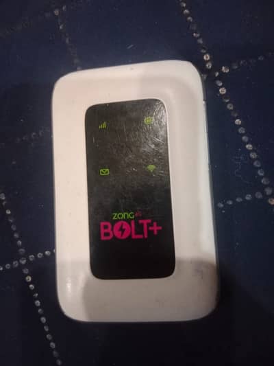Zong 4G Bolt+ WiFi Device | Portable MiFi | 4G Internet Router