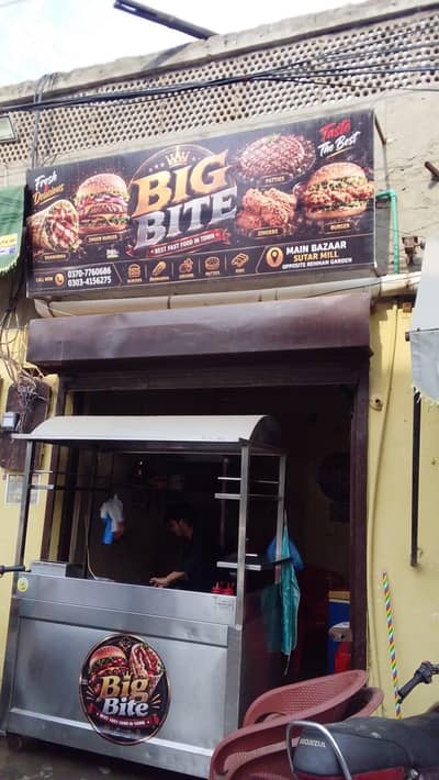 Burger, Shawarma & Fast Food Setup For Sale