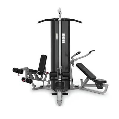 Commercial 3 Station Multi Gym 17 Workout Stations 600lbs Stack