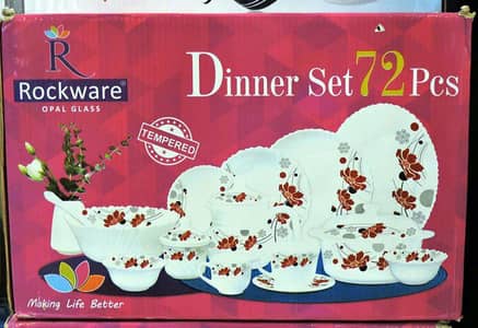 72 pieces Rockware Dinner set