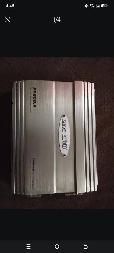 solid Audio amplifier