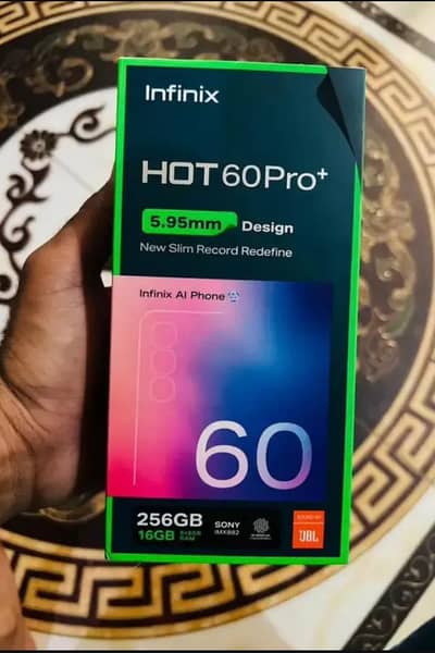 Infinix hot 60 pro plus 8+8/256 with warranty