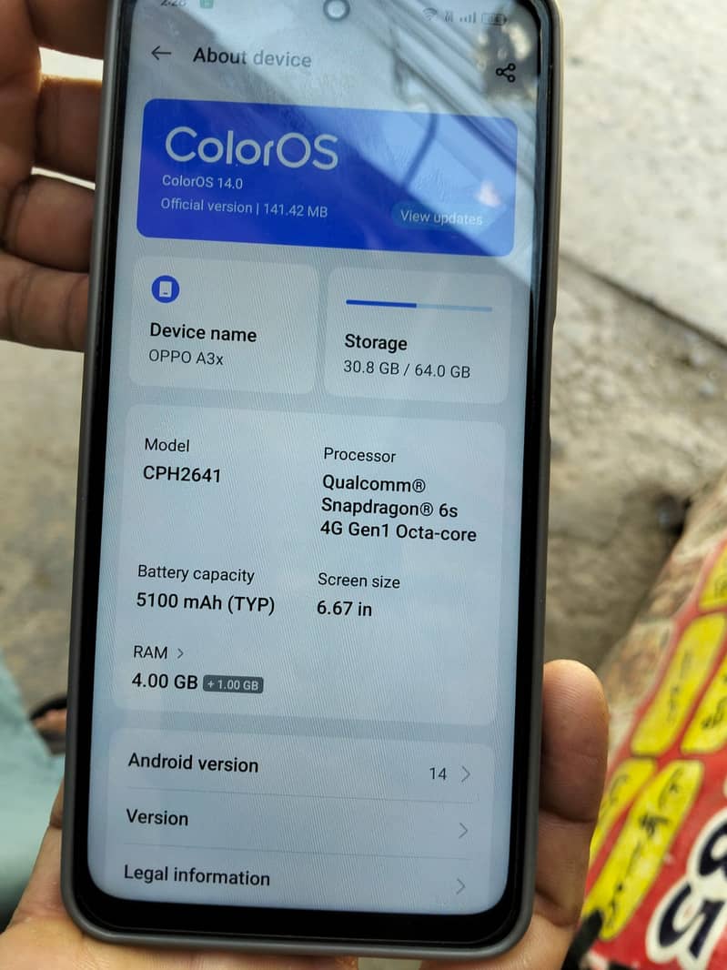OPPO A3x 1