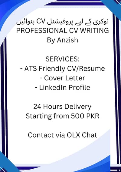 Professional CV Resume and Cover Letter Writing Service